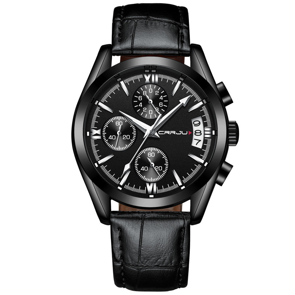 Men's belt business casual watch