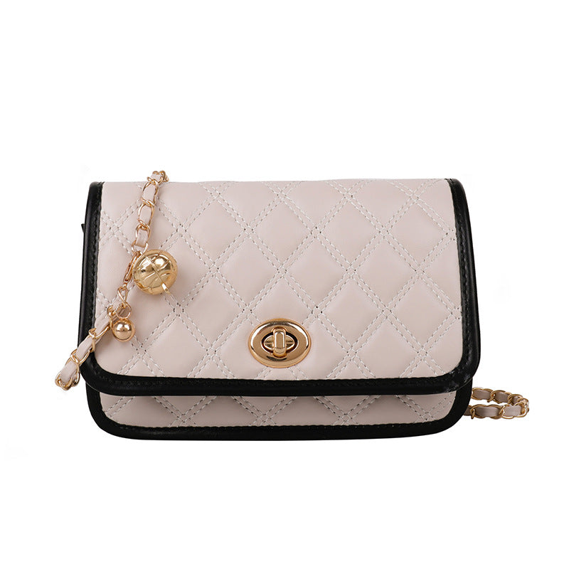 Women's Fashionable And Versatile Texture Shoulder Small Square Bag
