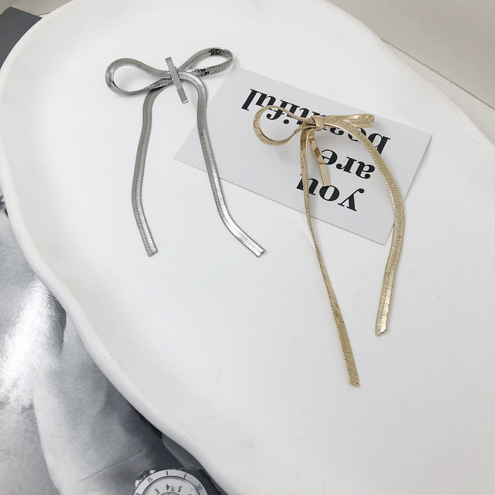 Bow Sweet And Simple Barrettes Personalized Minority Headdress