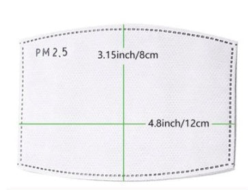 Non-Woven Fabric Face Mask Filter