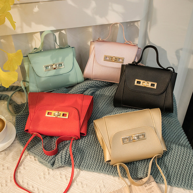 Solid Crossbody Shoulder Bag