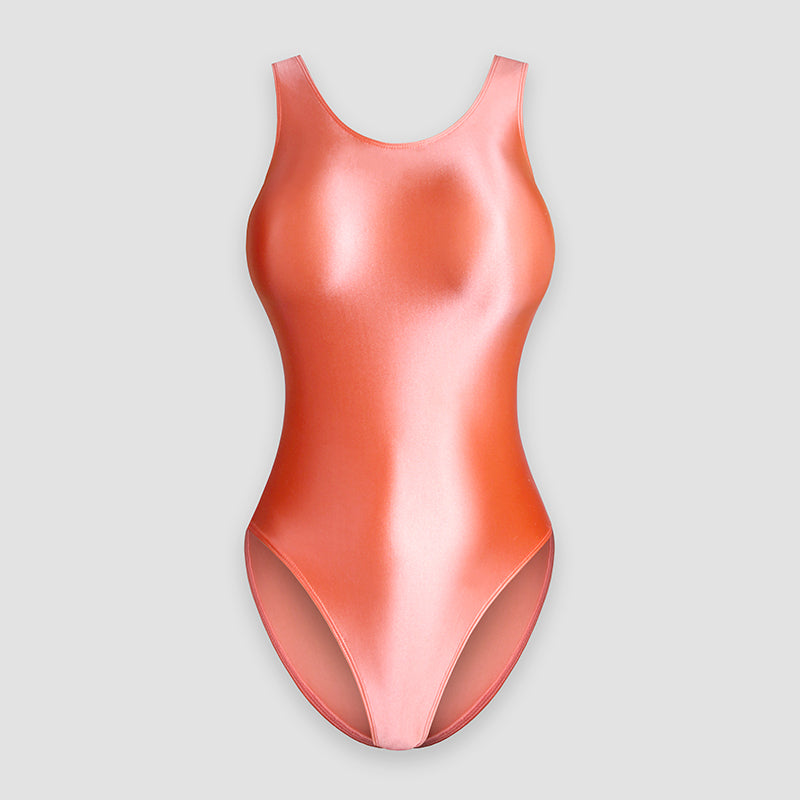 Women's Gymnastics One Piece Swimsuit Vest With Crotch