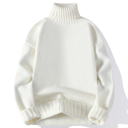 Turtleneck Sweater Men's Fashion Korean Slim Fit