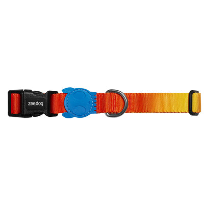Gradient color dog collar