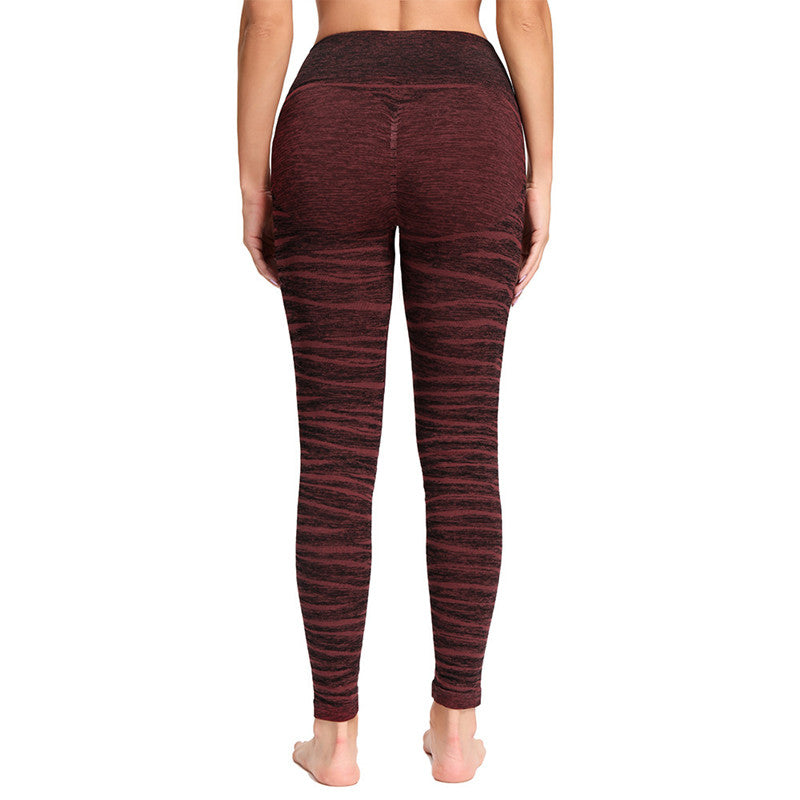 Sports High-Waist Hip-Lifting Tight Seamless Yoga Pants