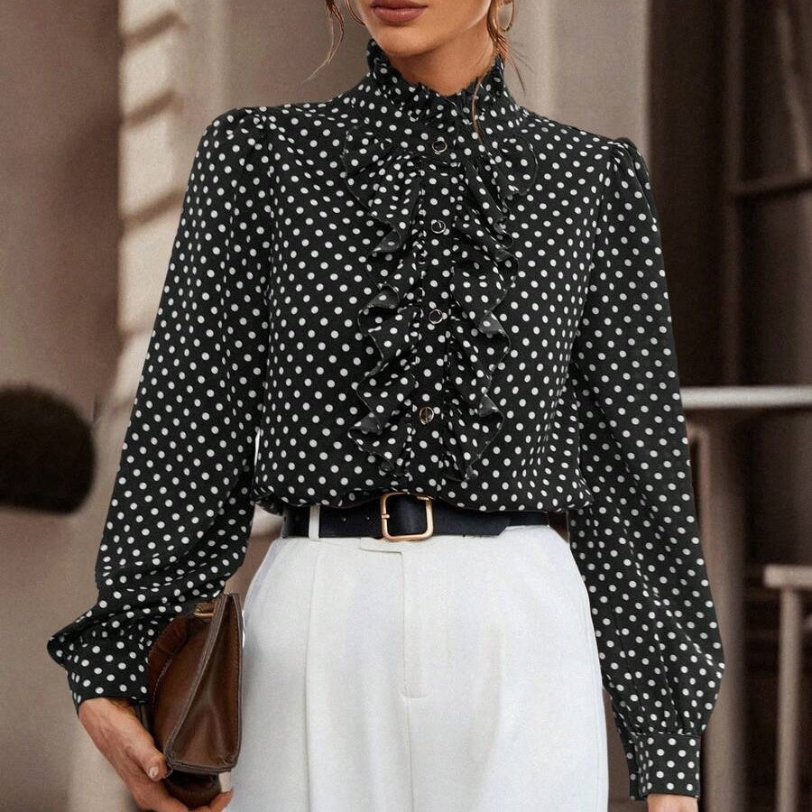 Women's Comfortable Fit Long Elegant Sleeve Shirt
