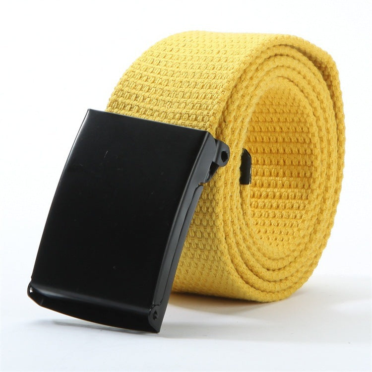 Hip Hop Belt Woven Canvas Pants Belt
