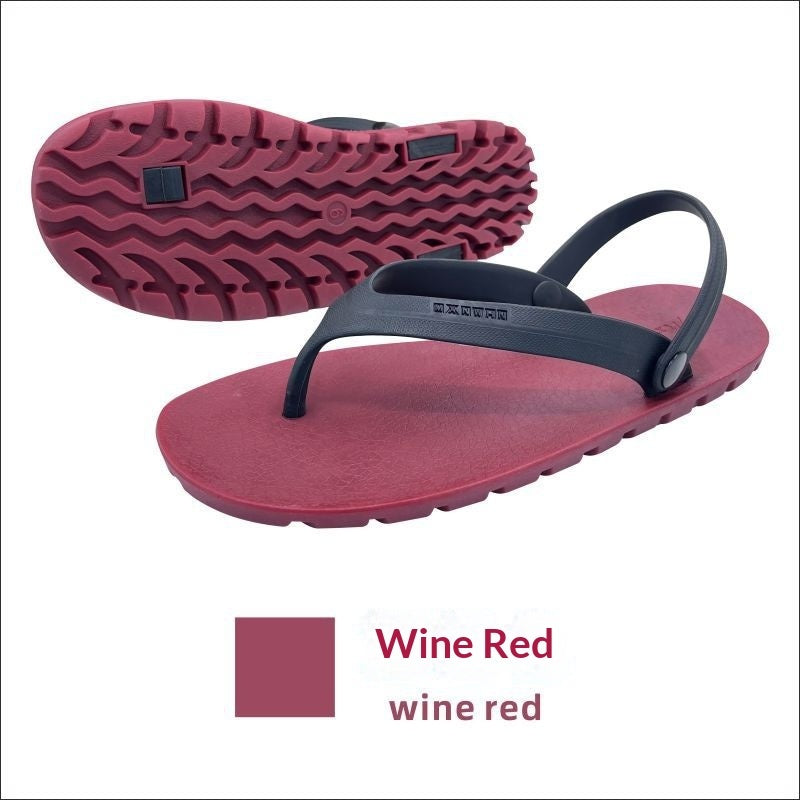 Rubber Wear-resistant Lightweight Breathable And Cool Flip-flops