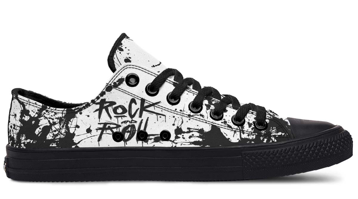 Fashion Print Couple Low-Top Canvas Shoes