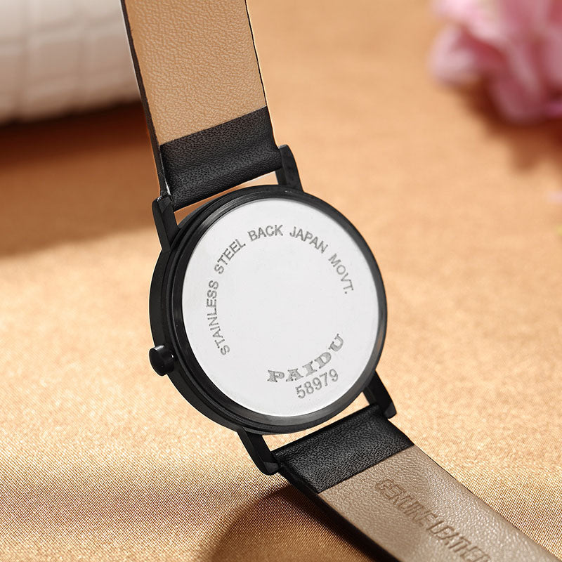 Gradient quartz watch