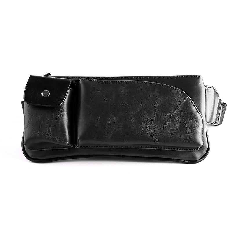 New single shoulder bag man retro chest pack Satchel Bag Purse Bag men sports leisure Korean tide