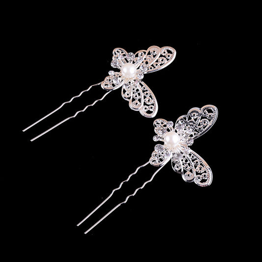 Pearl U-shaped hairpin
