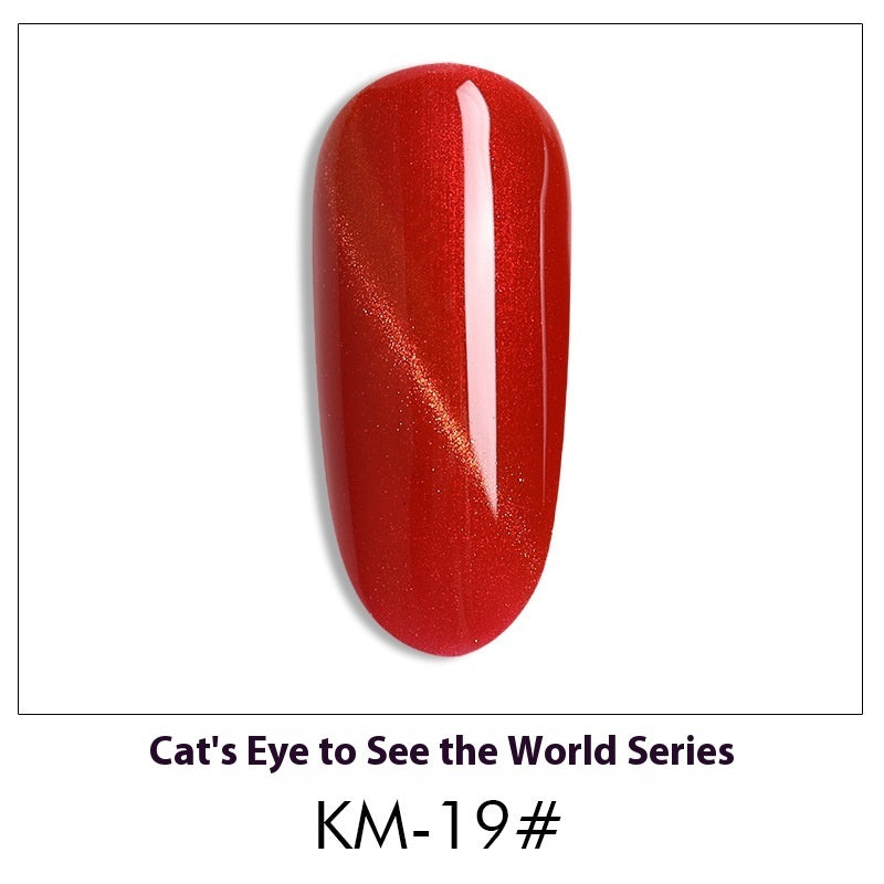 New 36 Colors Suit White Phototherapy Plastic Cat Eye Series Nail Polish Gel