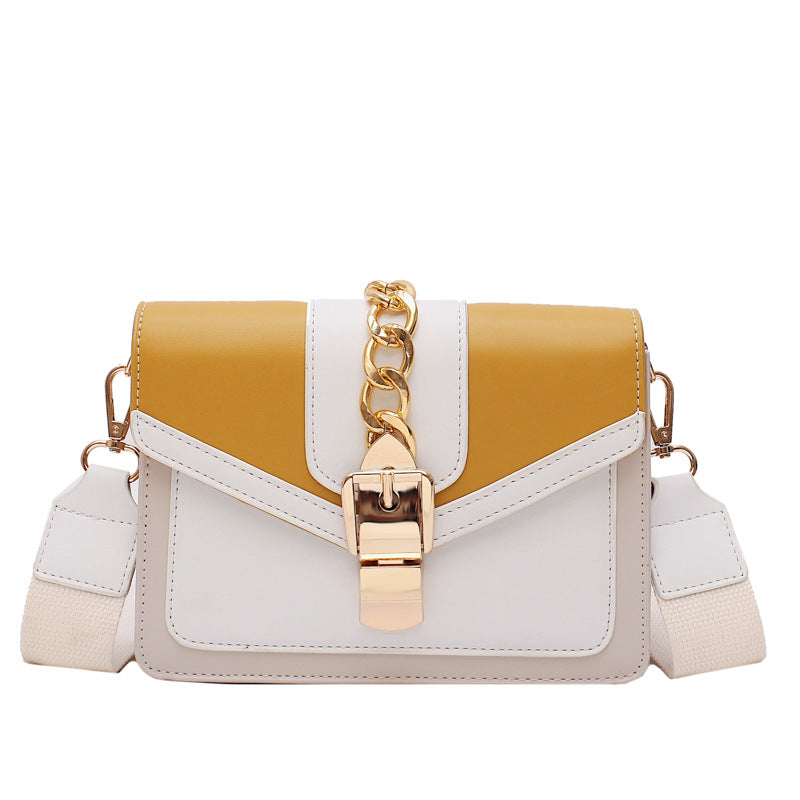 Small Polyester and Cotton Contrast Bag