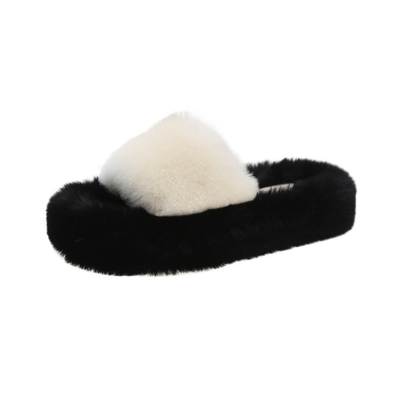 Platform Slippers Women's Comfortable Fashion Home