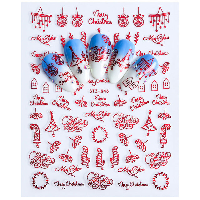 Nail decal jewelry