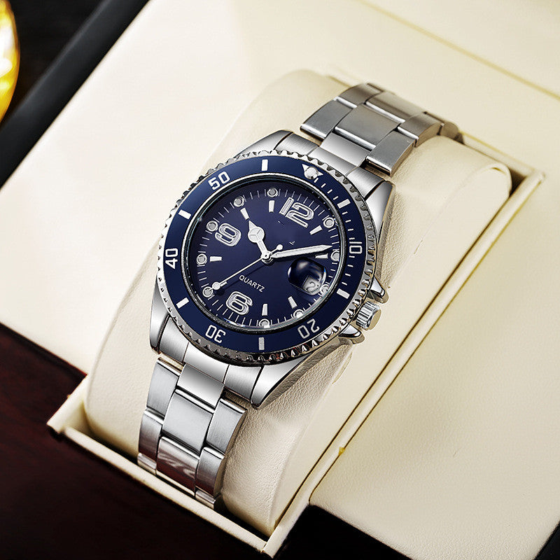 Fashion Simple Scale Quartz Watch For Men
