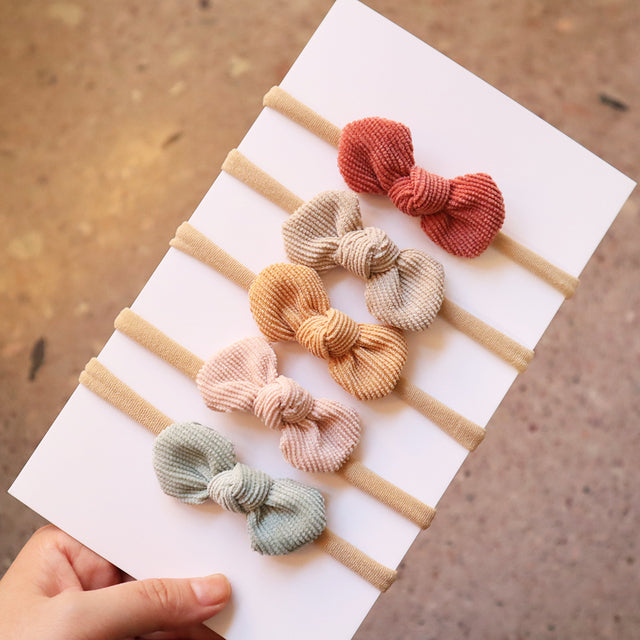 Baby Bow Tie Hair Hoop Nylon