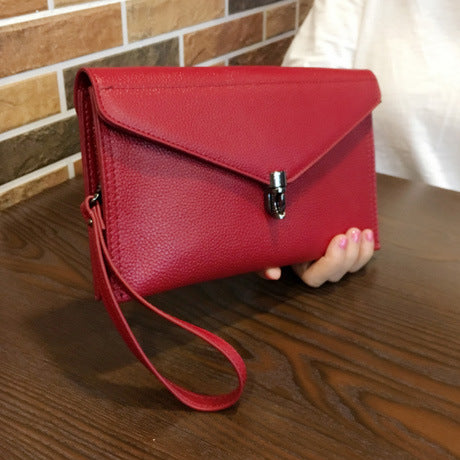 Ladies Head Layer Cowhide Leather Hand Bag Messenger Bag
