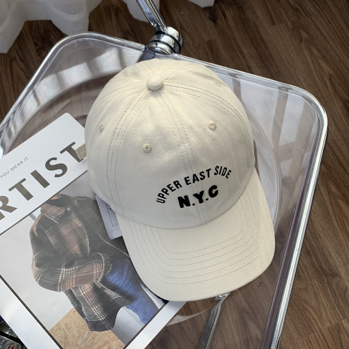 Casual Soft Top Letters All-matching Peaked Cap Children