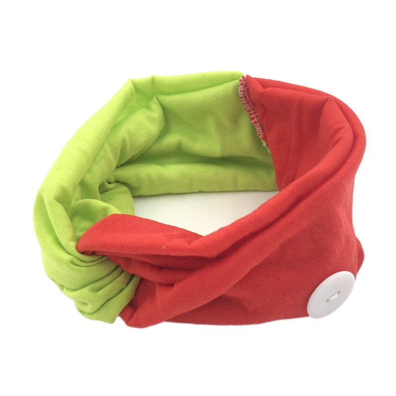 Fabric cross color hair band