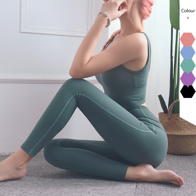High waist hip training fitness pants