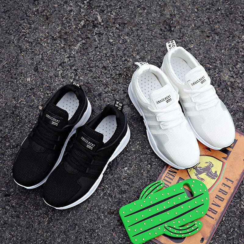 L09 women fall new soft bottom tie breathable mesh shoes wholesale on behalf of a student