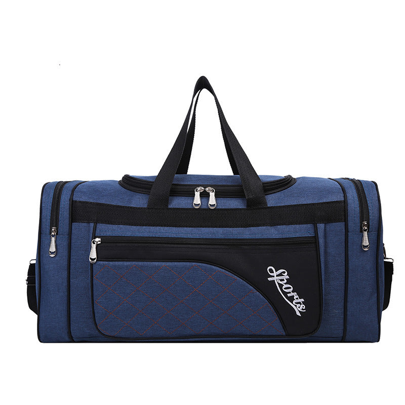 Embroidery Lingge Fitness Travel Bag Large Capacity Household