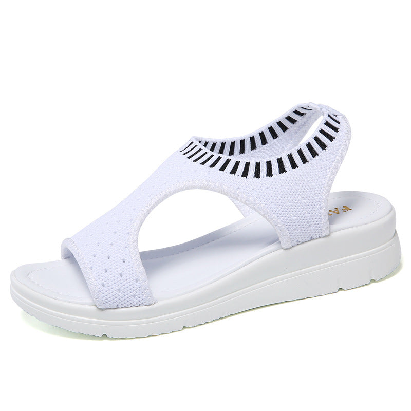 Flat bottom casual student mesh women's shoes
