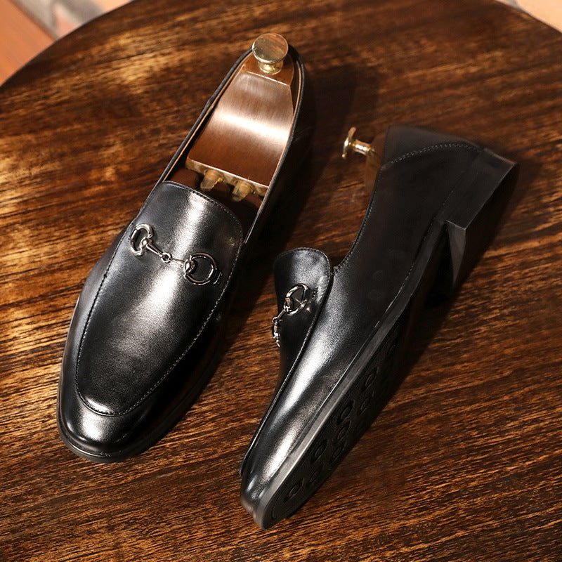 Men's leather shoes