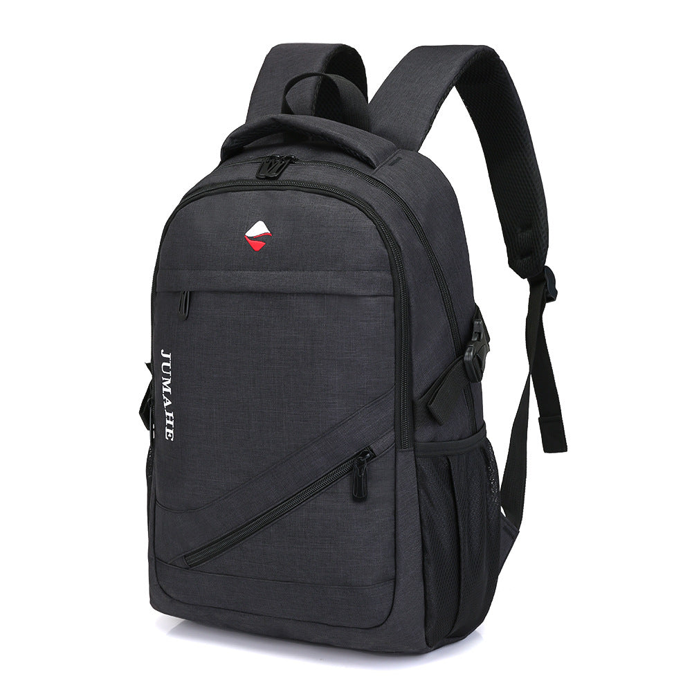 Summer new fashion simple Oxford large capacity double shoulder men's leisure computer bag factory direct sales