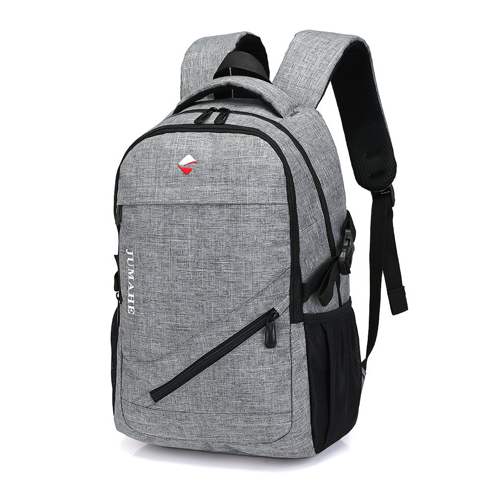 Summer new fashion simple Oxford large capacity double shoulder men's leisure computer bag factory direct sales