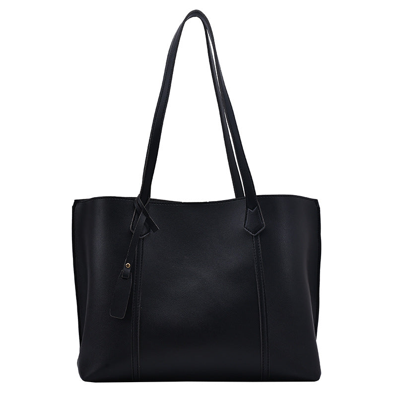 Casual tote bag all-match one-shoulder handbag