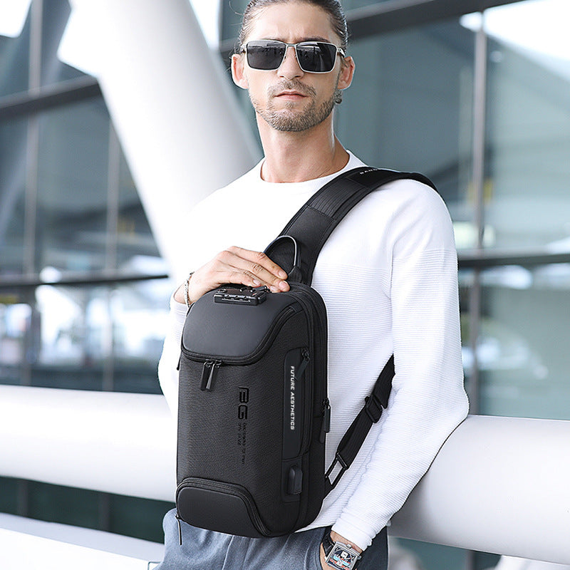 One-shoulder Cross-body Bag Men's Casual Anti-theft Chest Bag