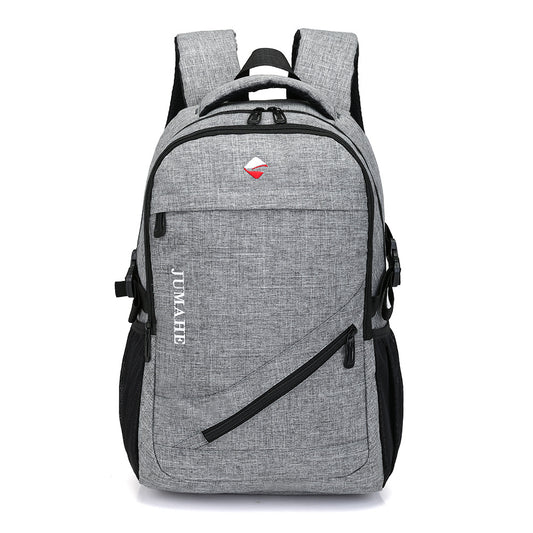 Summer new fashion simple Oxford large capacity double shoulder men's leisure computer bag factory direct sales