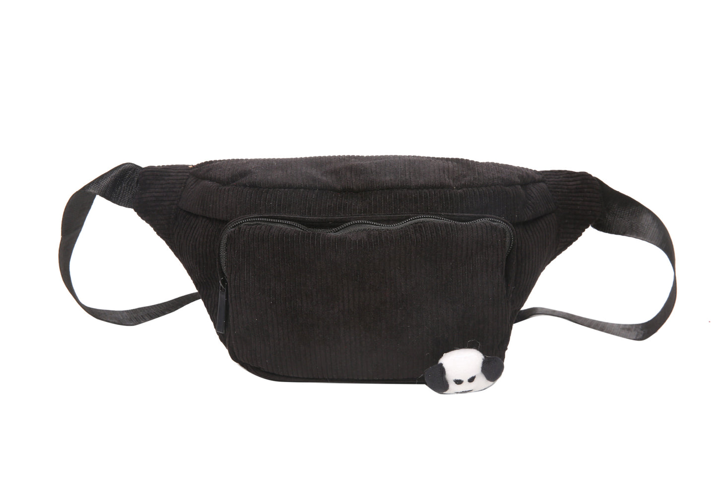 New Style Velvet Personality One Shoulder Cross Body Waist Bag Fashion