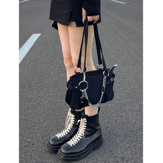 Lille ny Spice Girl-kædeskuldertaske til kvinder