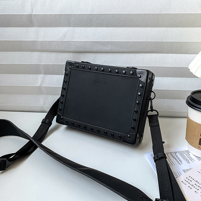 Boys Niche Design Crossbody Small Square Bag