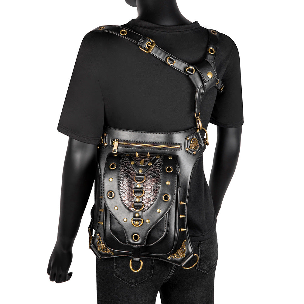 Damernes Steampunk Retro Skuldertaske