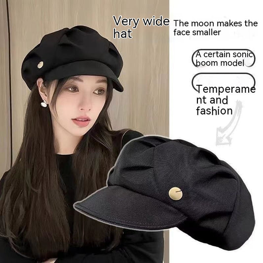 Women's Fashionable Elegant Cloud Peaked Beret Cap Hat