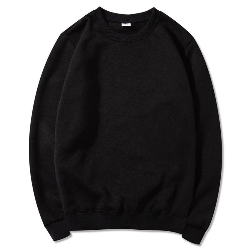 Mænds afslappede sweatshirt med rund hals