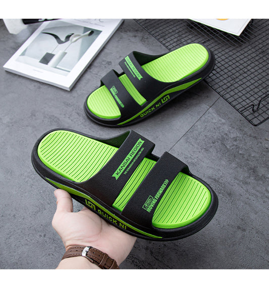 Step On Excrement Sense EVA Rubber Plastic Slippers Male Creative