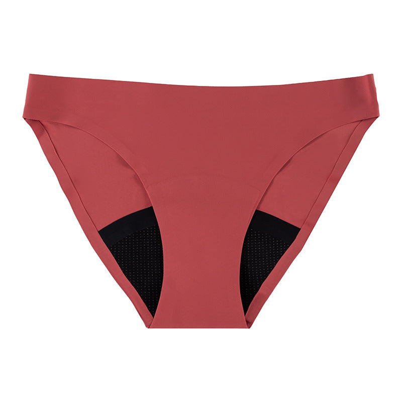 Women's Fashion Printed Seamless Washable Physiological Underwear