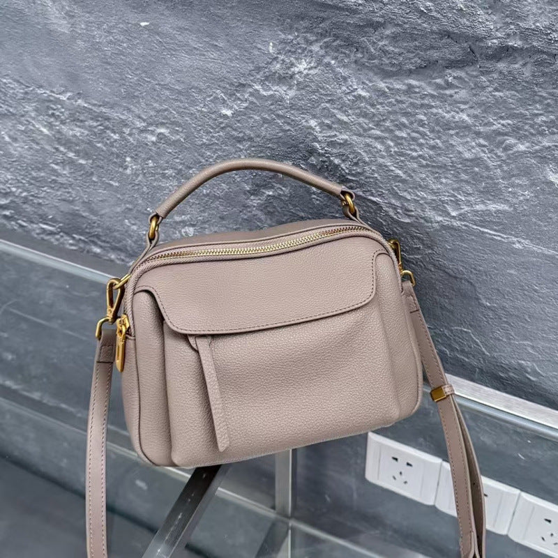 Temperament Leisure Multi-compartment All-match Shoulder Messenger Handbag