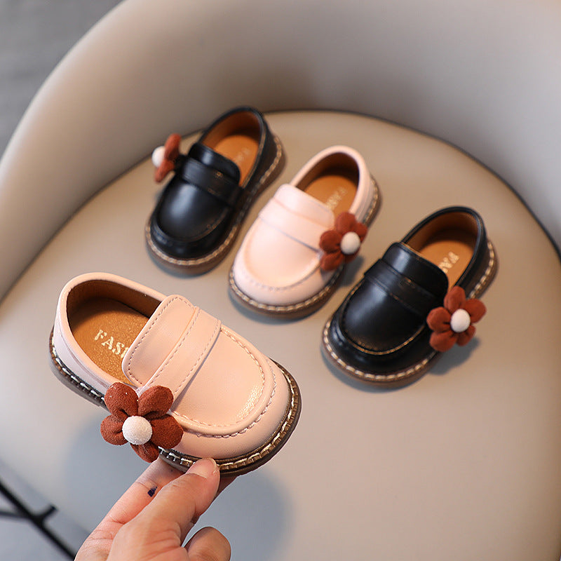 Simple Retro Shoes Bean Soft Bottom