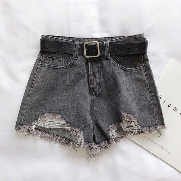 Spicy Girl Denim Shorts Arrival Slimming High-Waisted Style