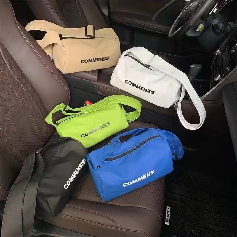 Letter Shoulder Simple Canvas Messenger Bag Fashion