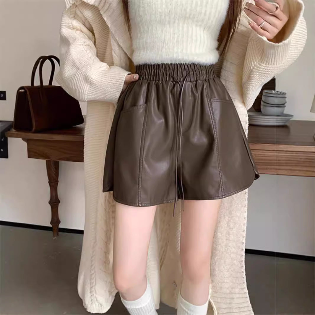 High-waisted Loose-fit Casual And Versatile Shorts