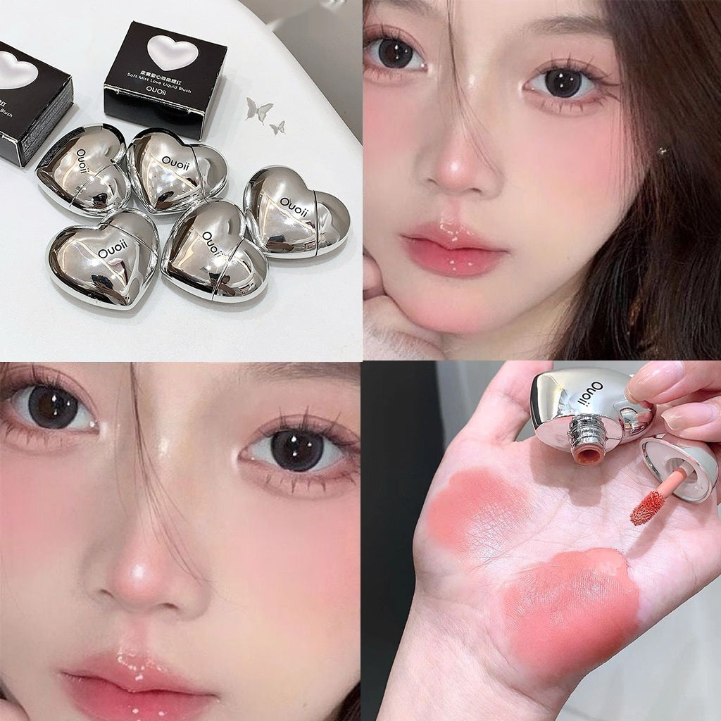 Portable All-match Soft Mist Love Liquid Blush