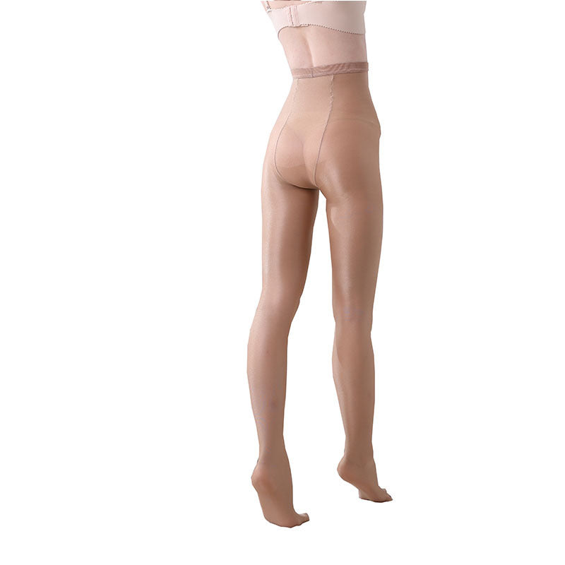 Women's Fashion Solid Color Oily Pantyhose